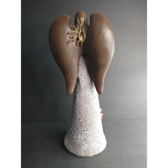 Bless This House Angel Figurine 14.5” Resin Stone Look Tabletop Statue - Picture 7 of 9